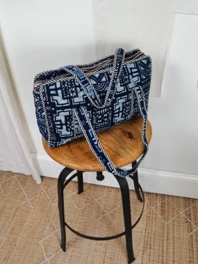 Vintage Quilted Batik Bag