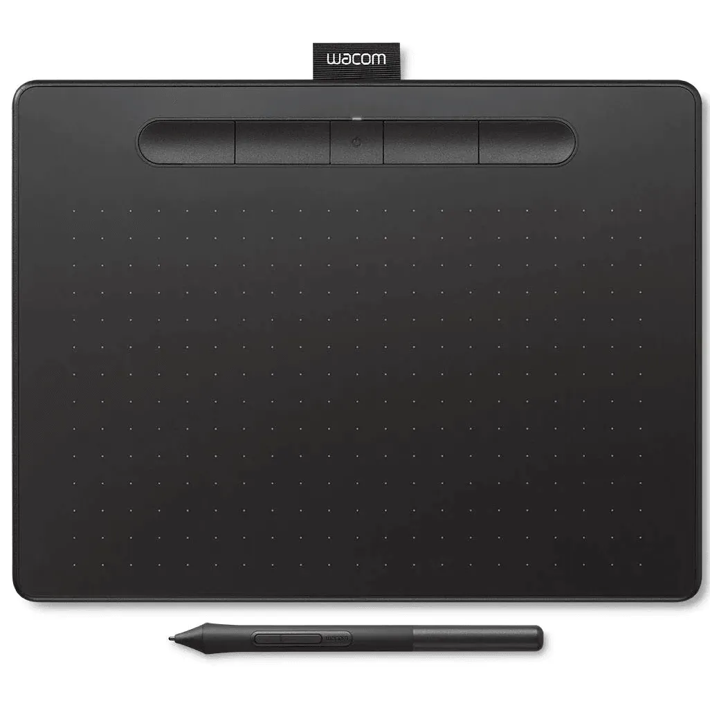 Wacom Intuos Creative Graphics Drawing Tablet Bluetooth Medium w/ Pen