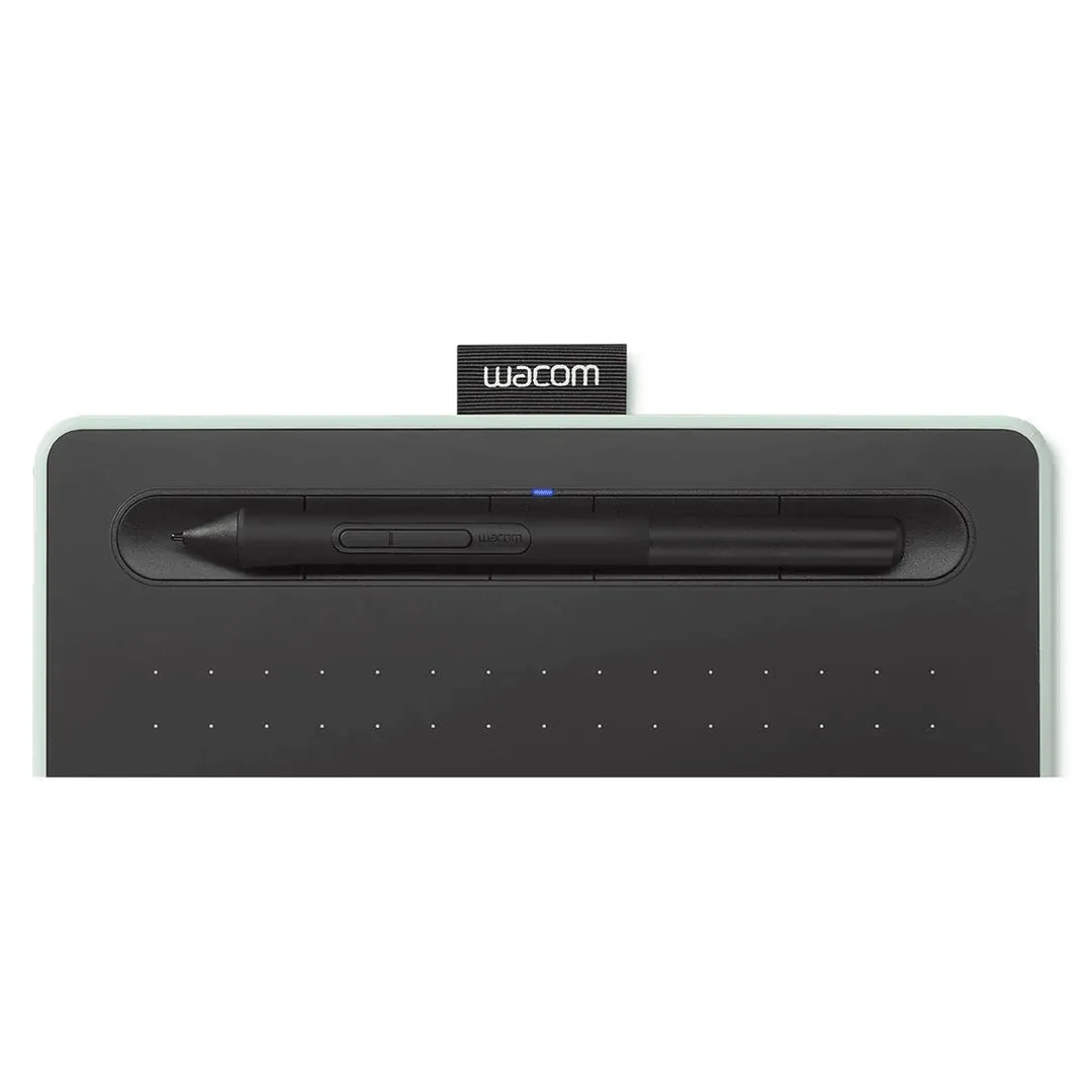 Wacom Intuos Creative Graphics Drawing Tablet Bluetooth Small w/ Pen Pistachio Green