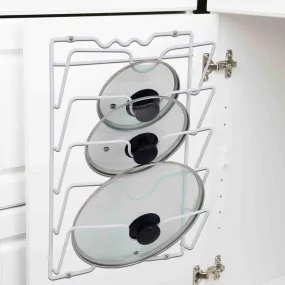 Wall or Cabinet Mount Lid Rack