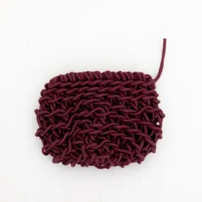 Waxed Cotton Rope Clutch Bag - VERO