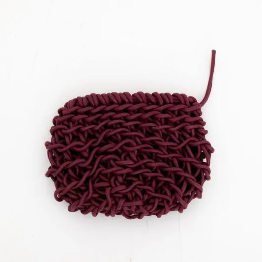 Waxed Cotton Rope Clutch Bag - VERO