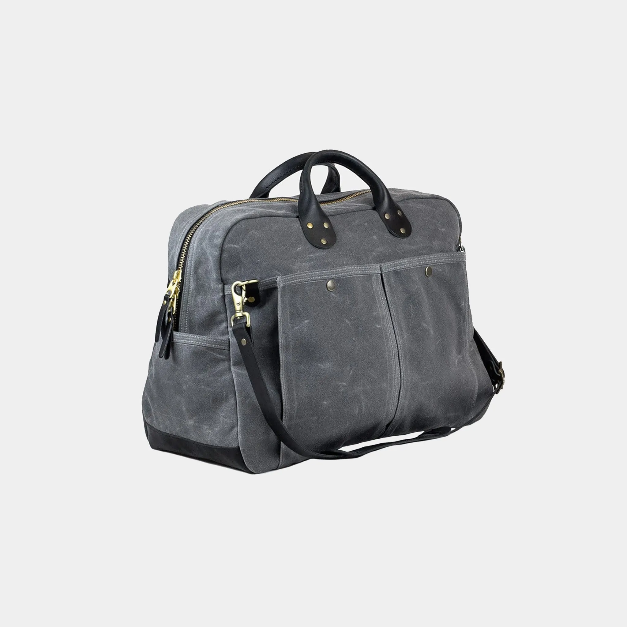 Weekender Waxed Canvas Bag