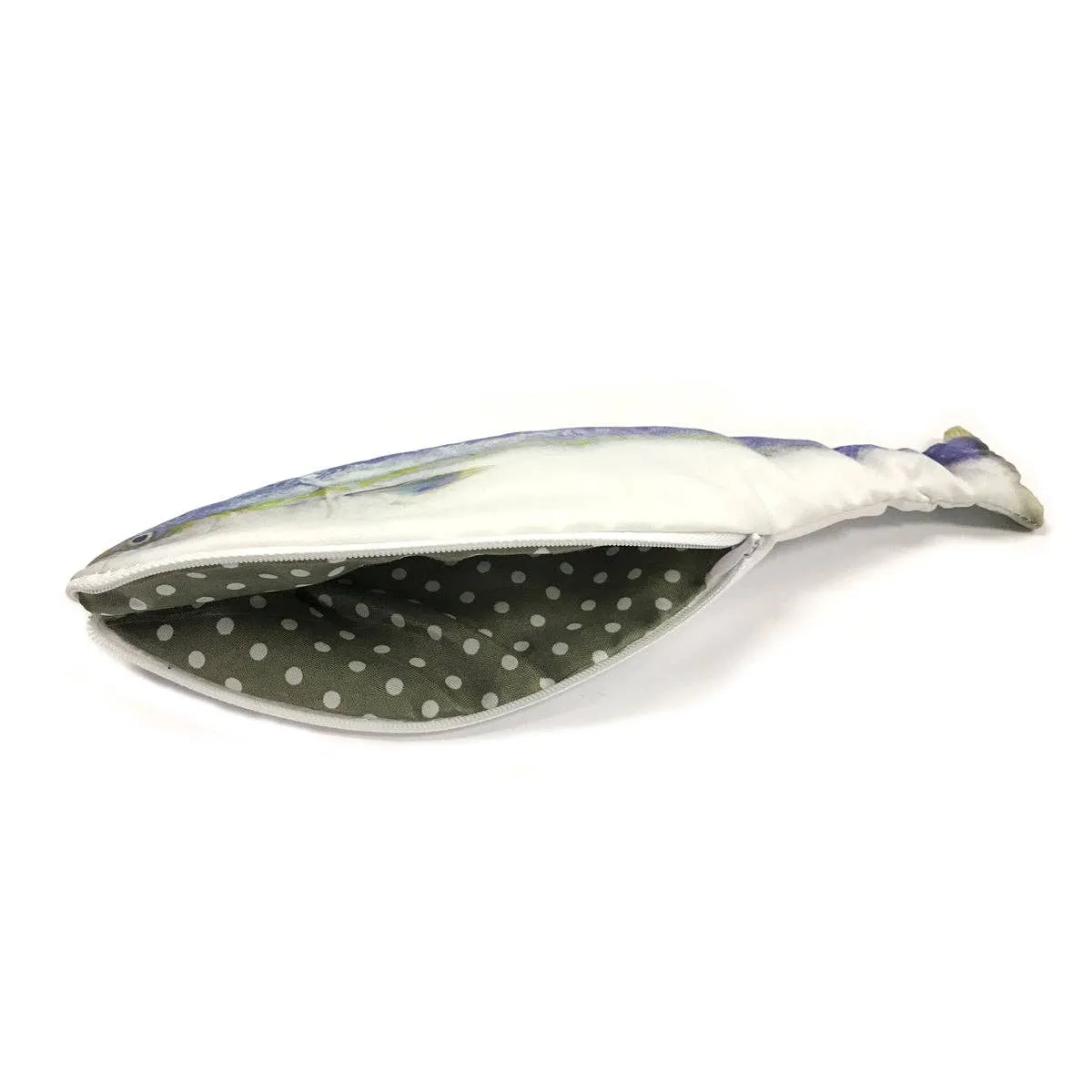 White Fish Fish Pencil Case