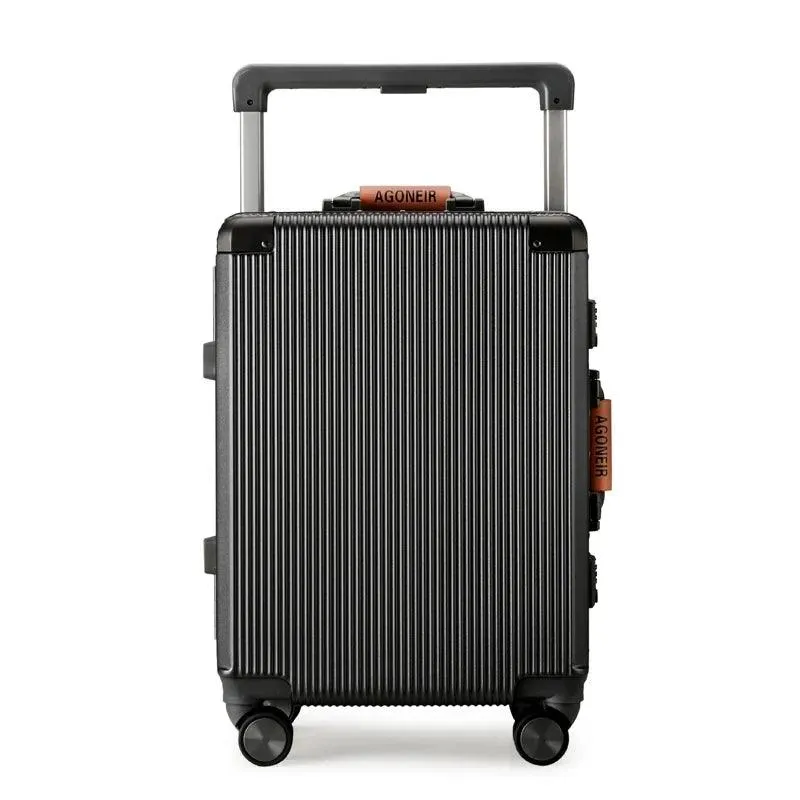 Wide Handle Travel Suitcase