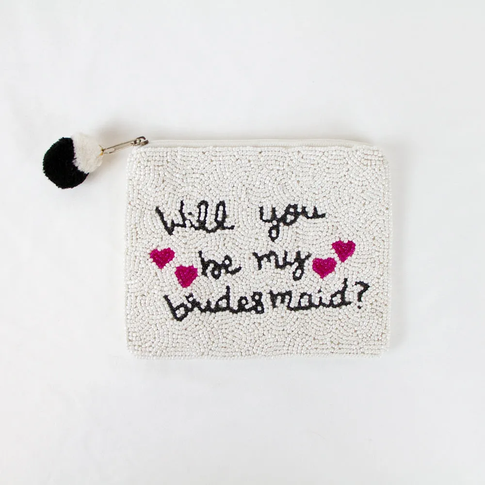 Will You Be My Bridesmaid Coin Purse