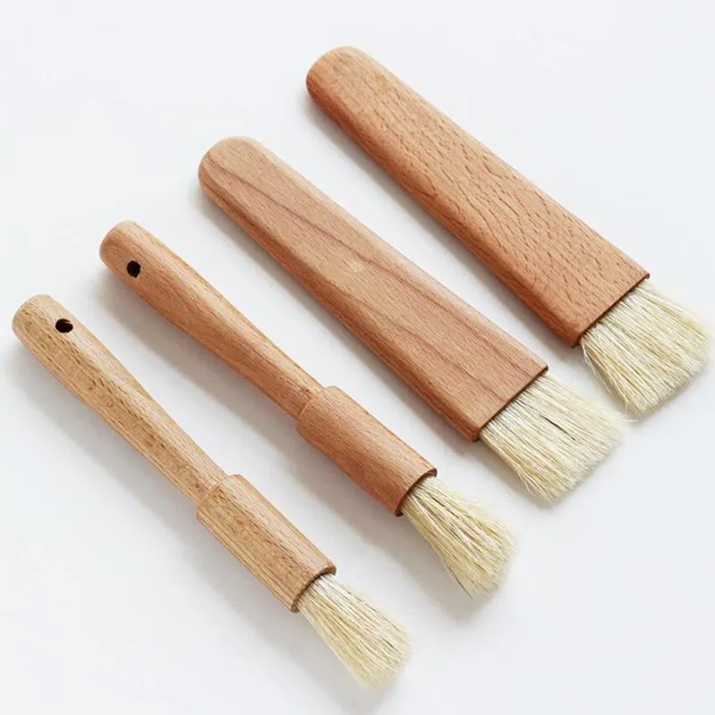 Wooden Barbecue Oil Brush