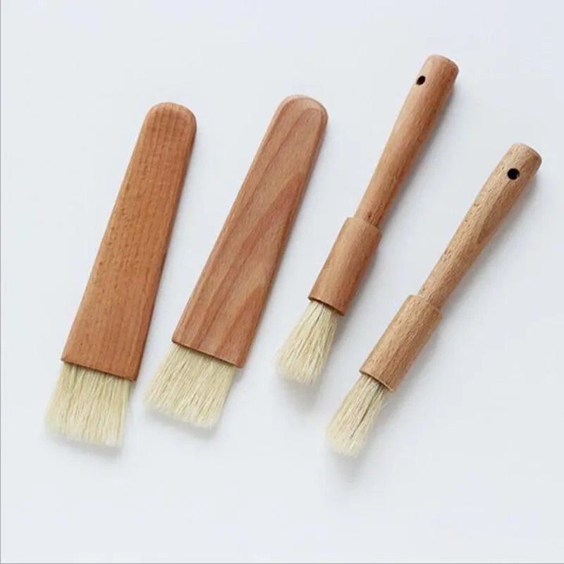 Wooden Barbecue Oil Brush