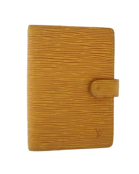 Yellow Epi Leather Day Planner Cover