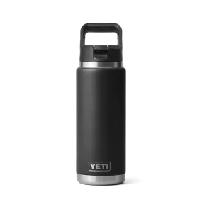 Yeti Rambler 26 Oz Straw Bottle Black