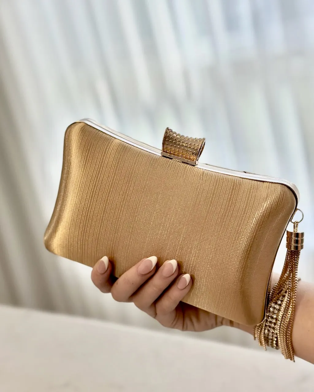 Zion Clutch - Gold