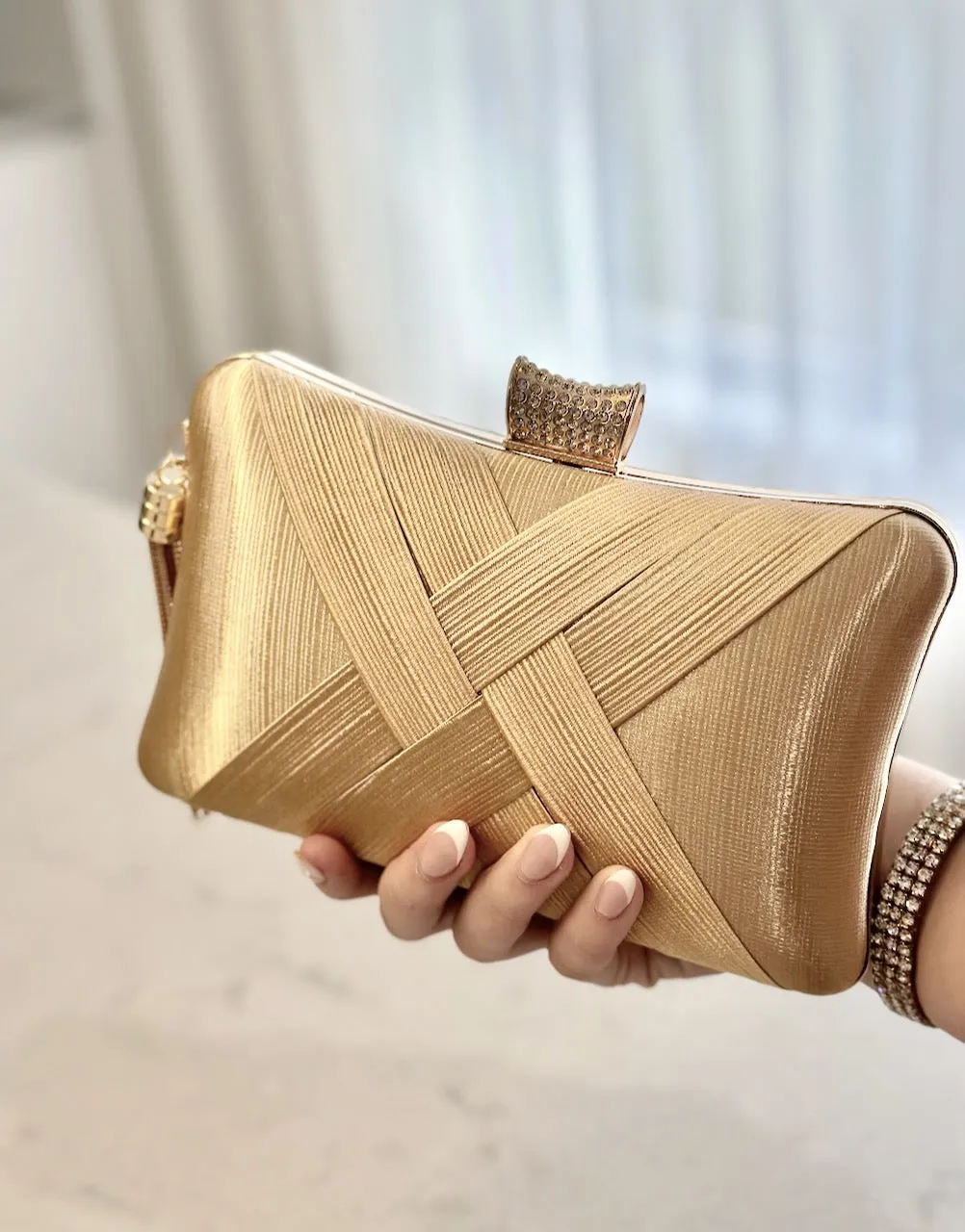 Zion Clutch - Gold