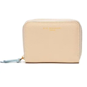 Zipper Purse/Wallet Stone - Lt Blue